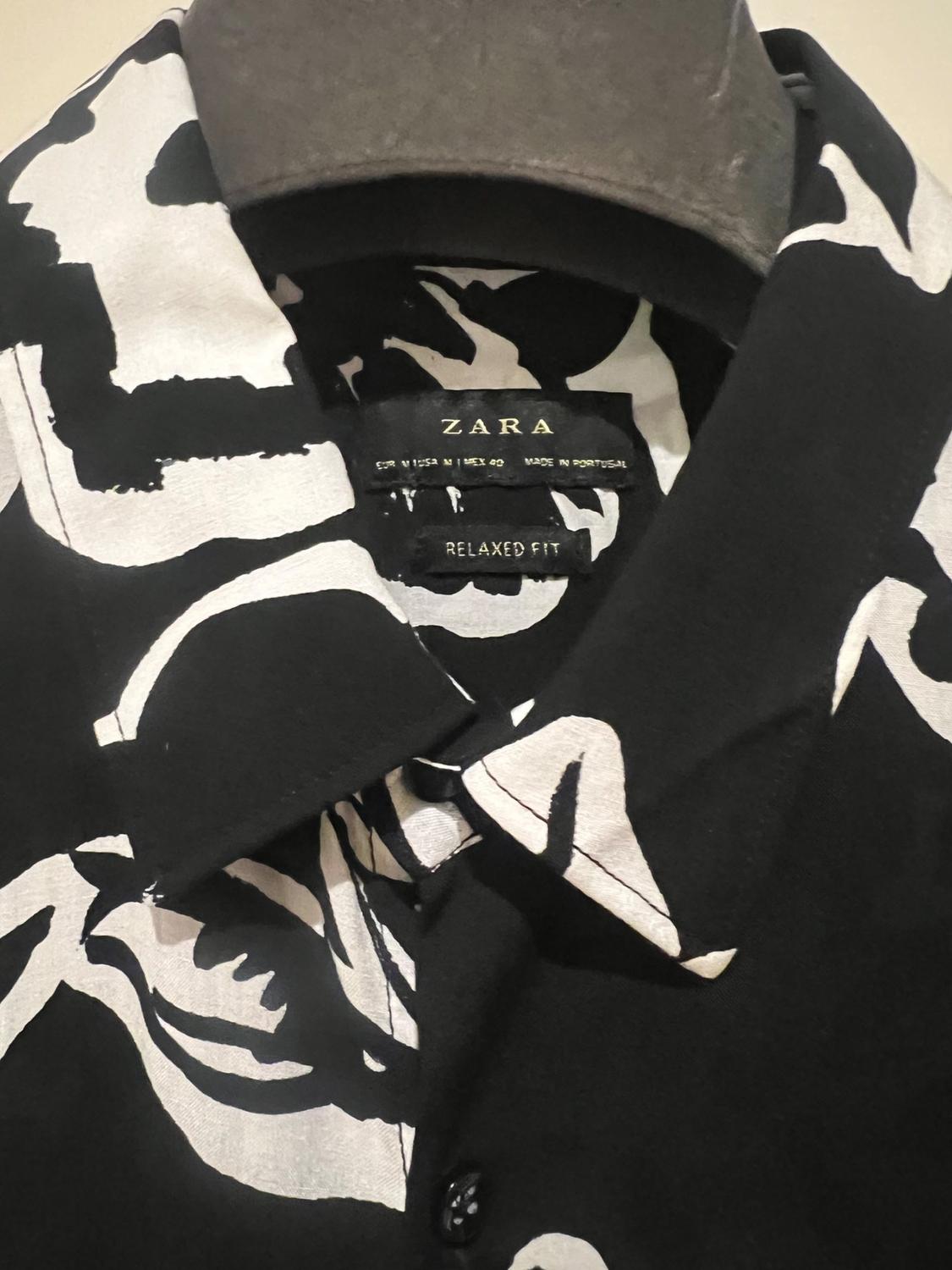 TWO-TONE PRINT SHIRT - Image 3