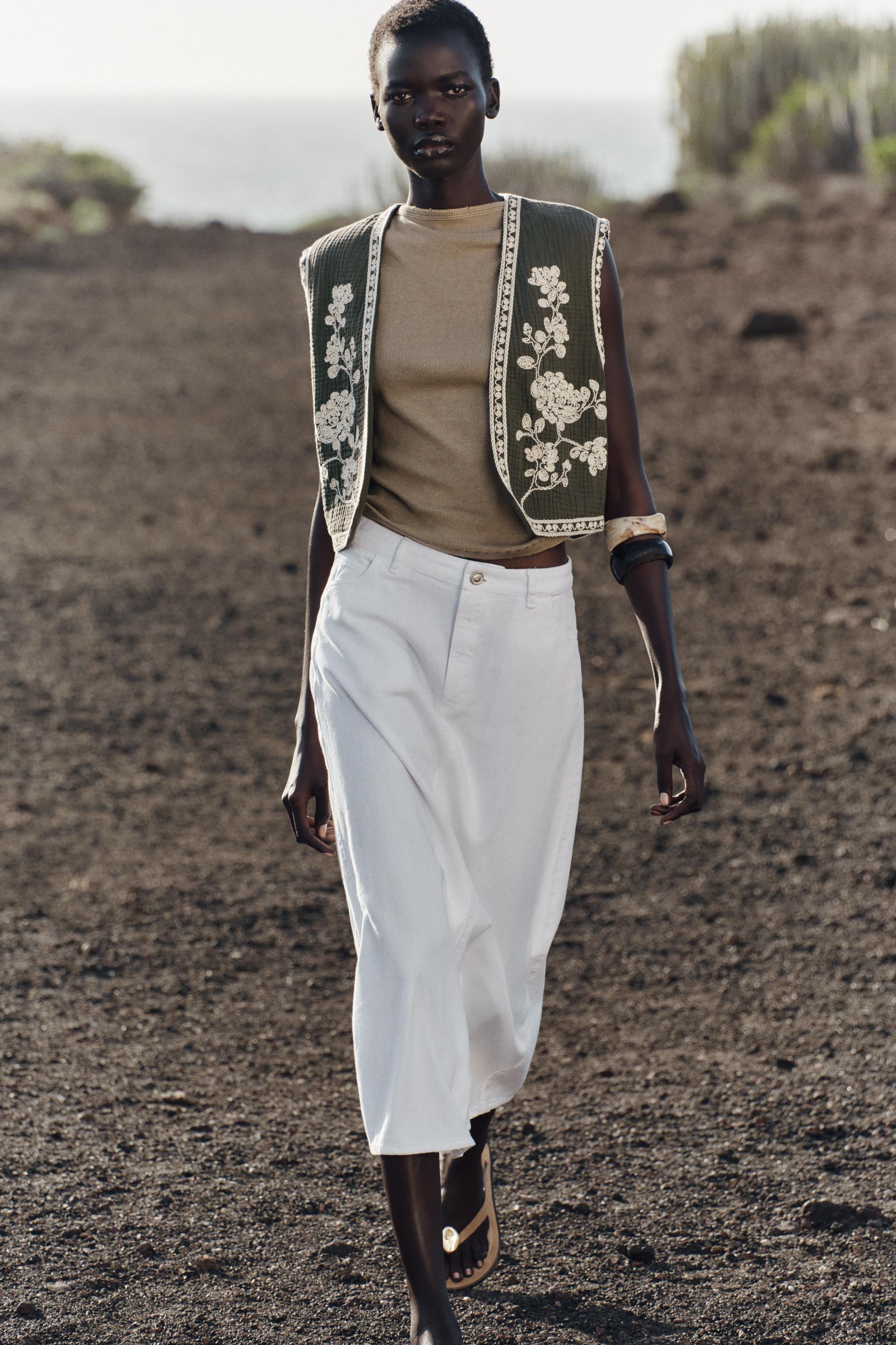 EMBROIDERED VEST