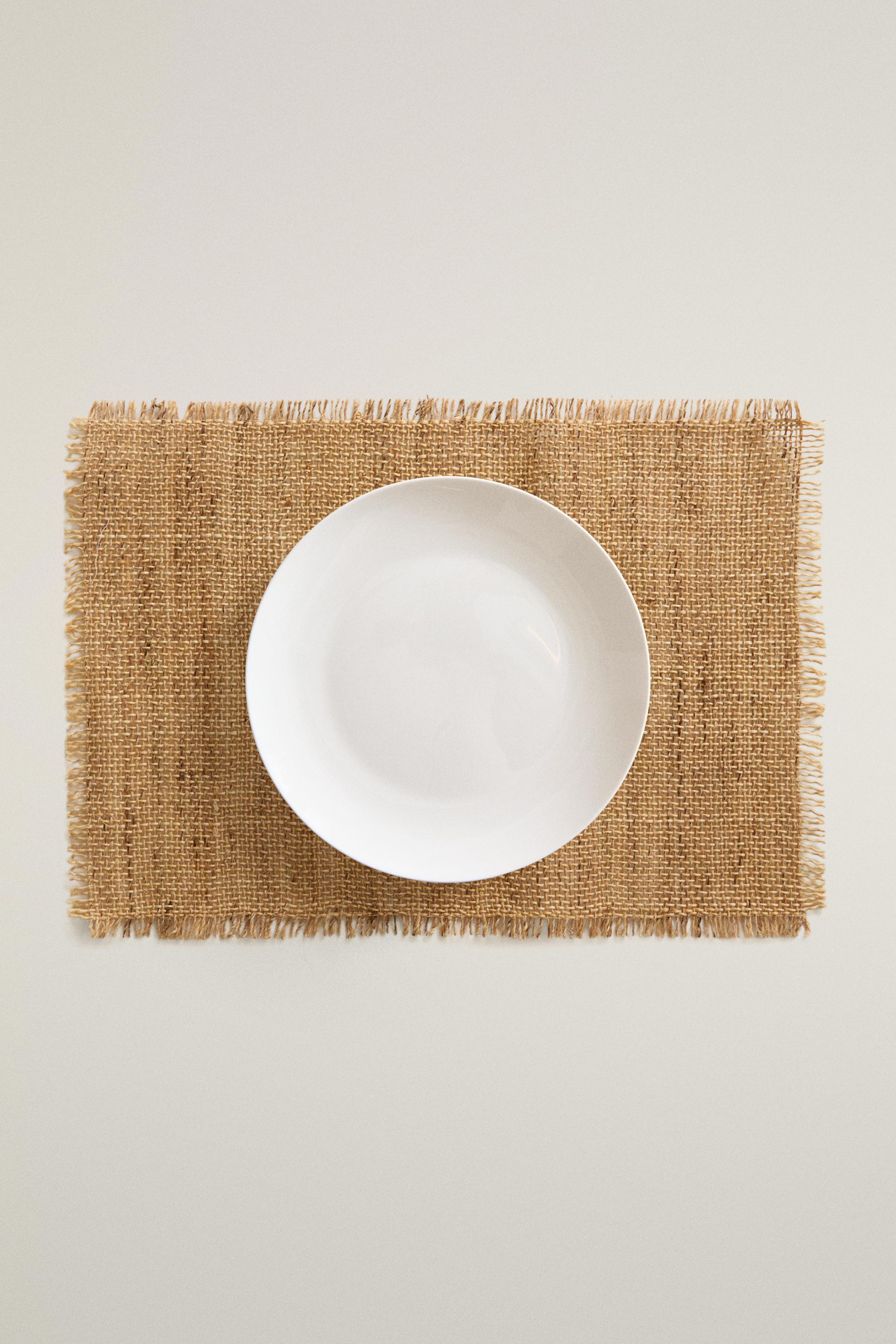 SET DE TABLE FIBRE TRESSÉE