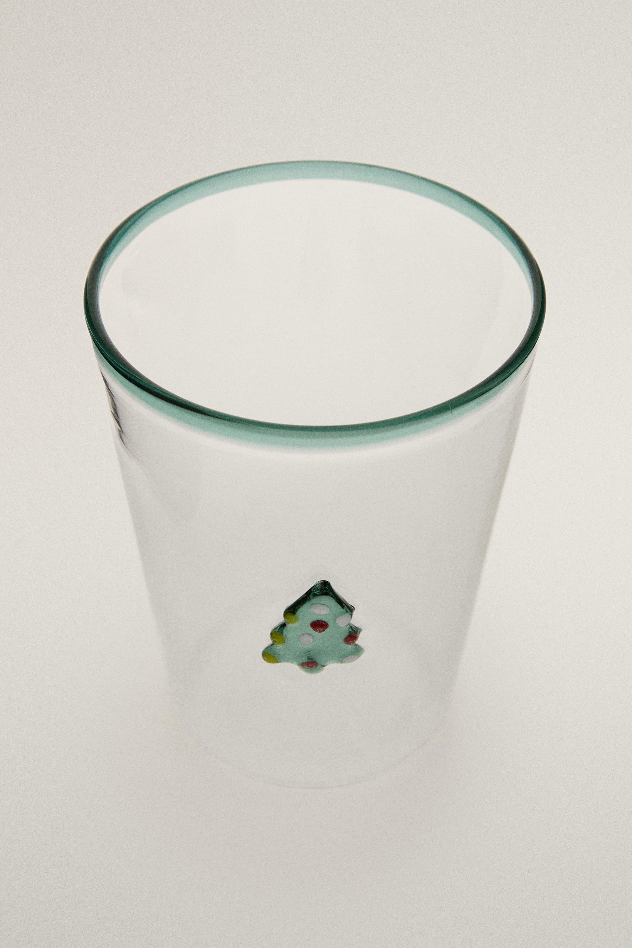 VERRE BOROSILICATE SAPIN DE NOËL