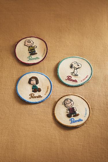 PACK OF CHILDREN'S PEANUTS™ PATCHES (PACK OF 4) - Cream by Zara - Image 5
