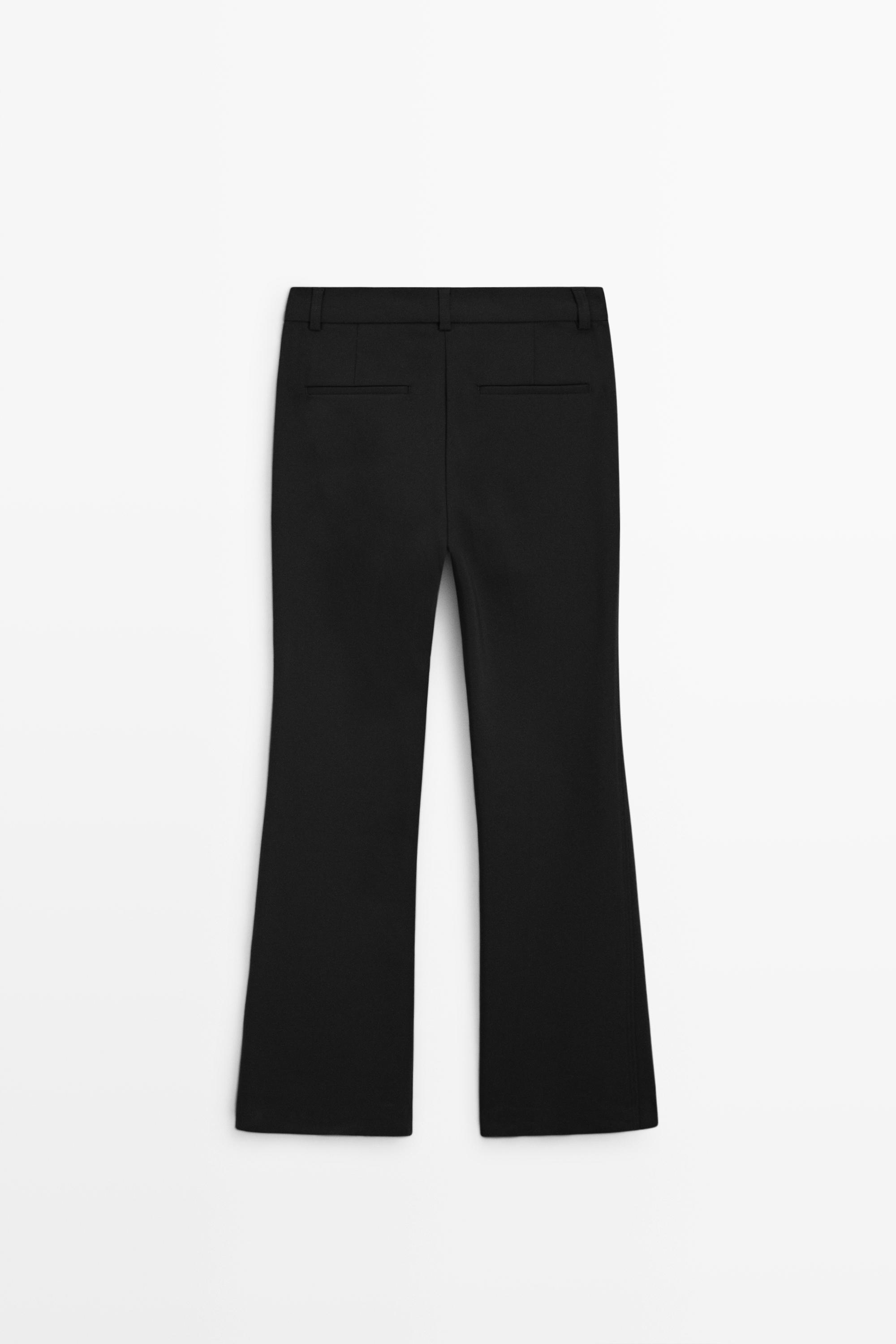 Technical flare fit pants