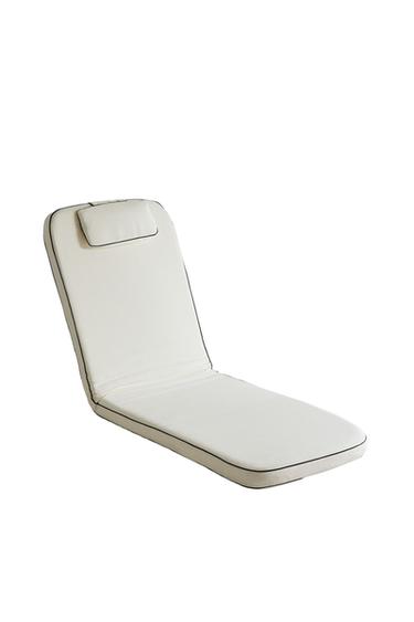 RECLINING OUTDOOR FLOOR LOUNGER - Ecru by Zara