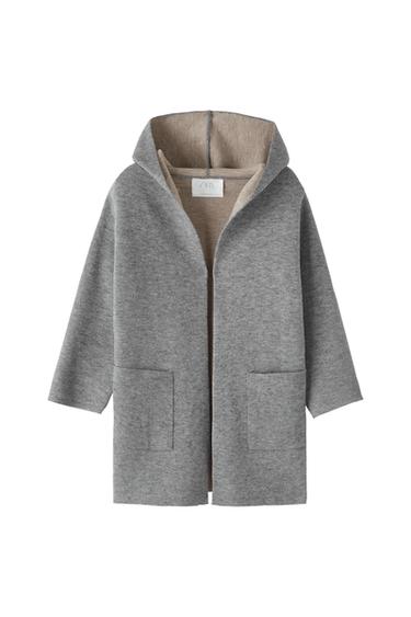 DOUBLE-FACED KNIT COAT