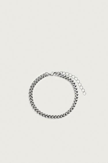 メタルリンクブレスレットシルバー0Zaraのメタルリンクブレスレット - シルバー - 画像 0