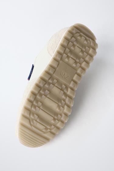 CHAMPION ® X ZARA TRAINERS - Ecru White by Zara - Image 7