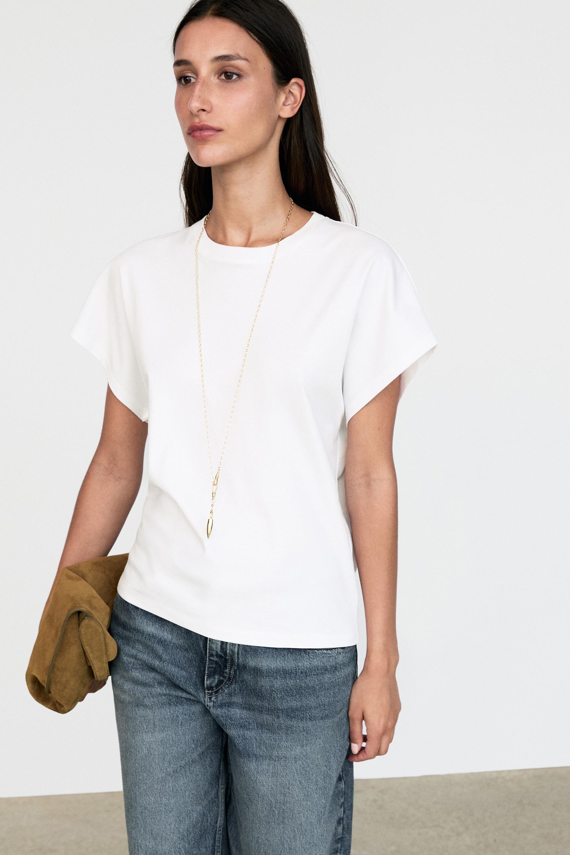 100% Cotton Short Sleeve T-Shirt — White