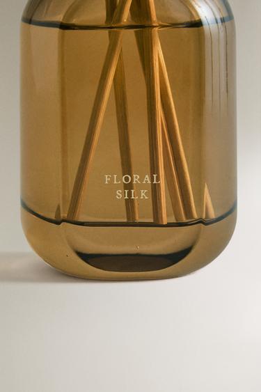 (100 ML) FLORAL SILK REED DIFFUSERS - Ecru/Yellow by Zara - Image 2