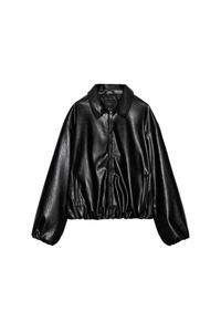 Veste Zara En écopelliccia Noire Taille M - Occasion Comme Neuve, Style Hiver