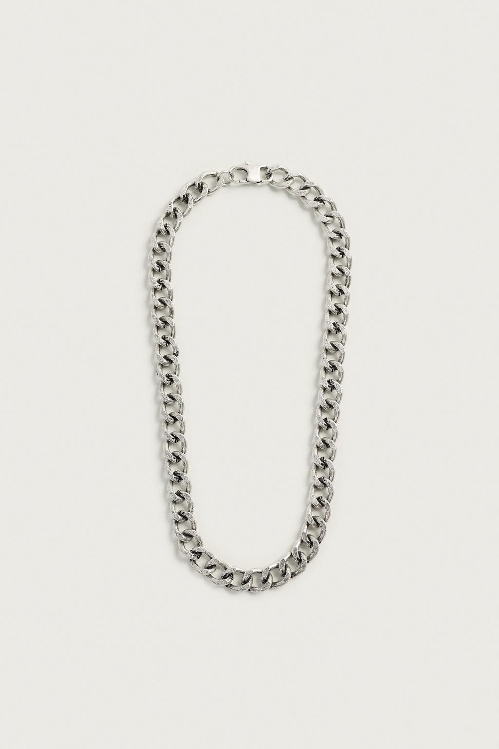 THICK METAL LINK NECKLACE