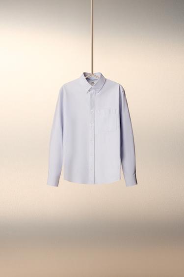 OXFORD SHIRT - LIMITED EDITION - Sky blue by Zara