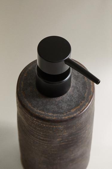 DISTRIBUTEUR SAVON CÉRAMIQUE NOIRE - Noir de Zara - Image 2