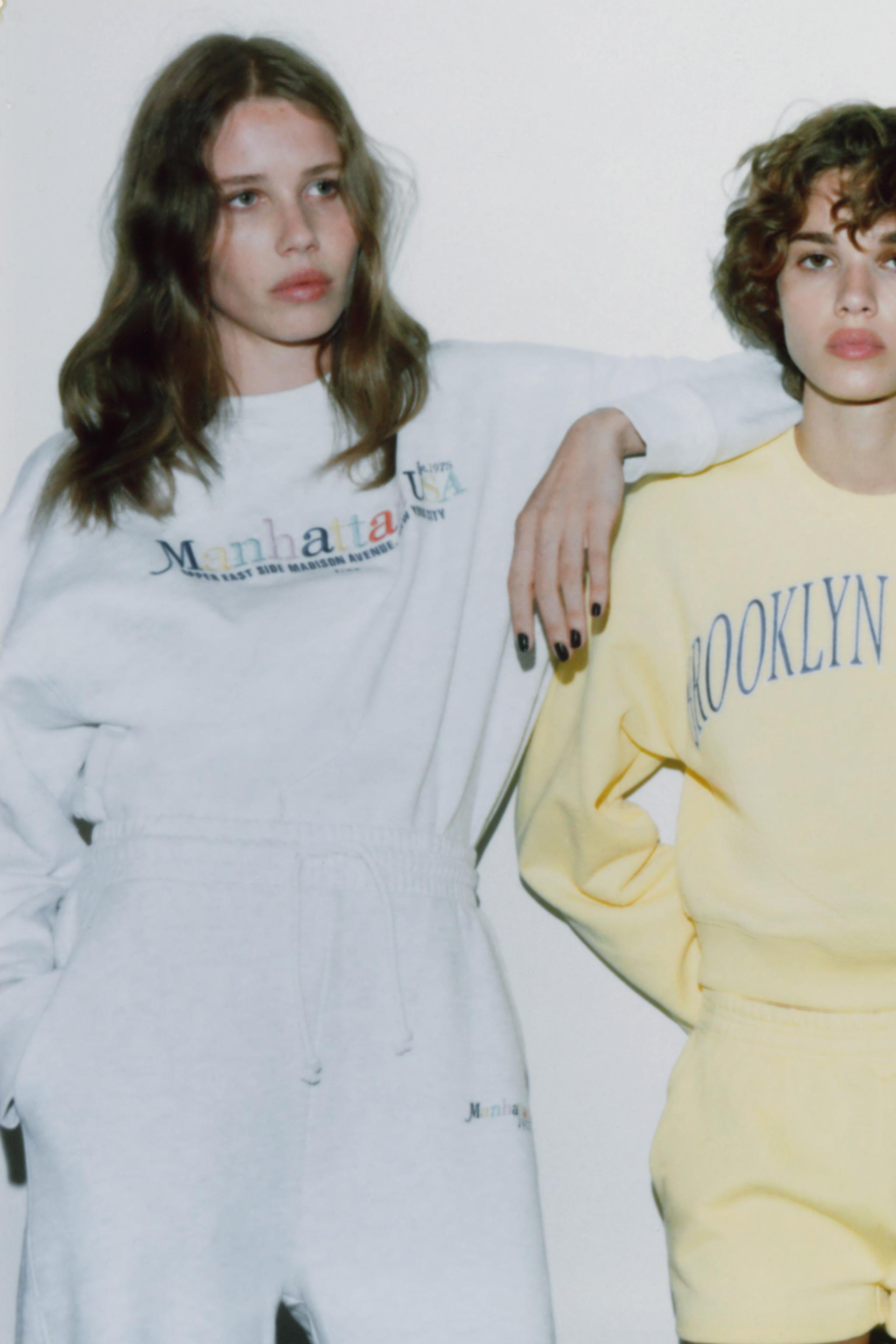 VARSITY SWEATSHIRT - Gray marl | ZARA United States