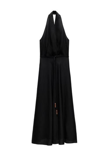 ZW COLLECTION MIDI HALTER DRESS