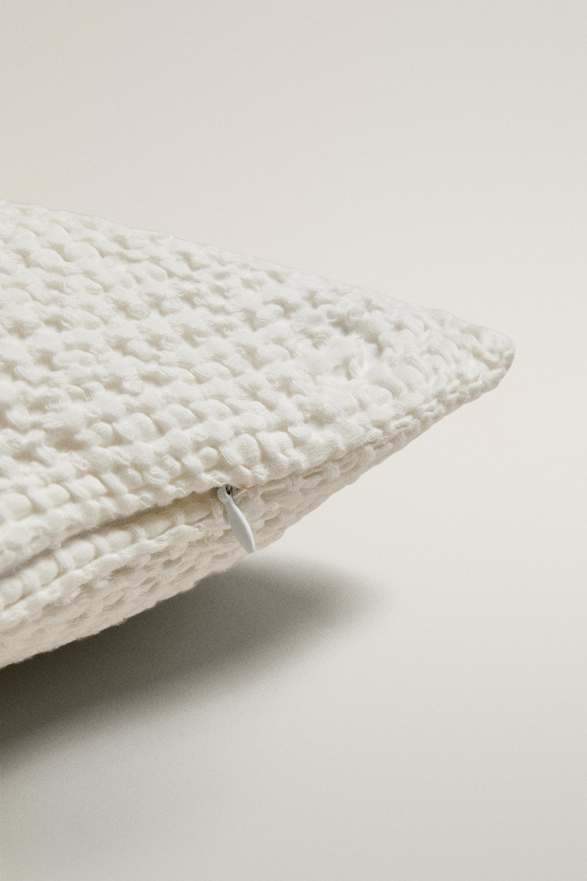 HOUSSE DE COUSSIN WAFFLE