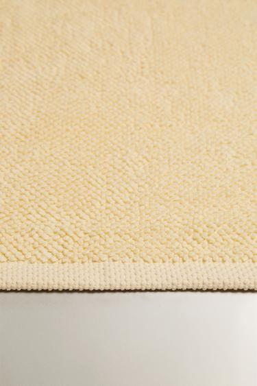 TAPIS DE BAIN UNI - Jaune clair de Zara - Image 1
