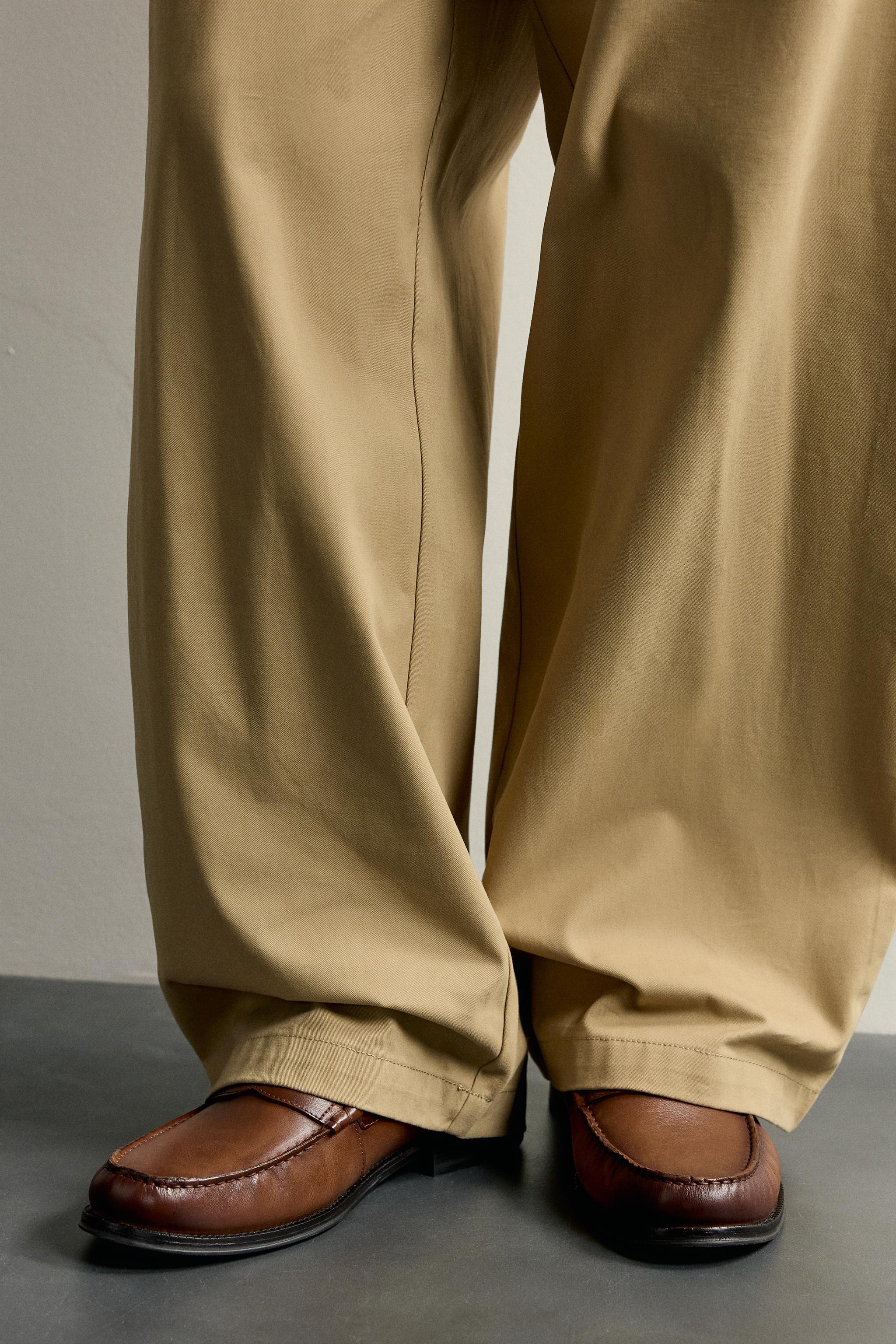 Zara FRUIT OF THE LOOM™ DERİ MAKOSEN görsel 3