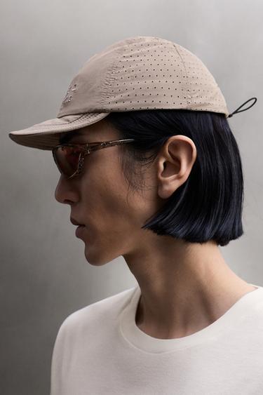 Zaras SPORTKEPS RUNNING - Gråprickig - Bild 0