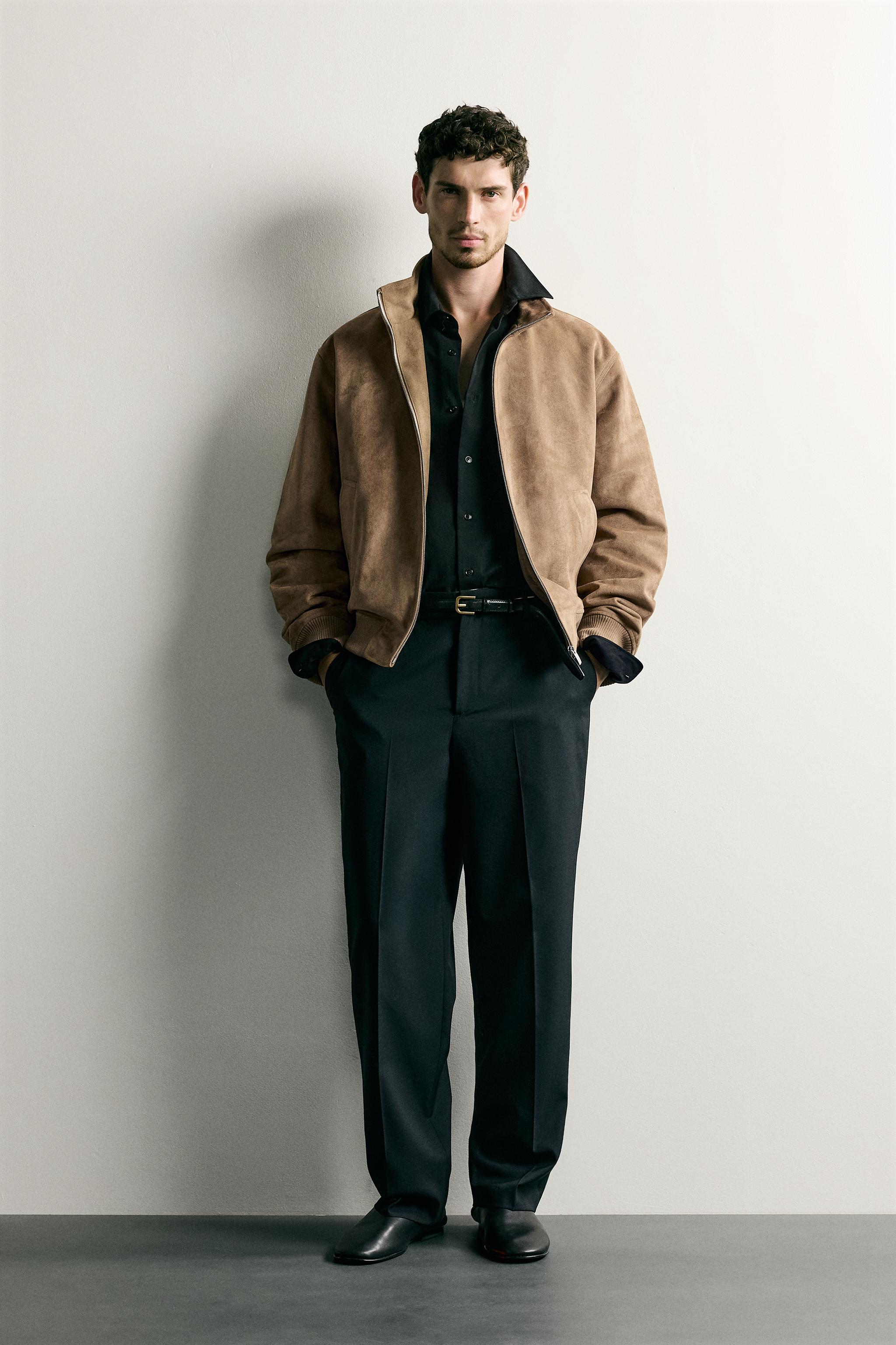スエードジャケット | メンズ | ZARA 日本