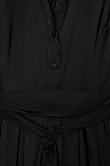 ROBE CHEMISE MI-LONGUE ZW COLLECTION - Noir de Zara - Image 8