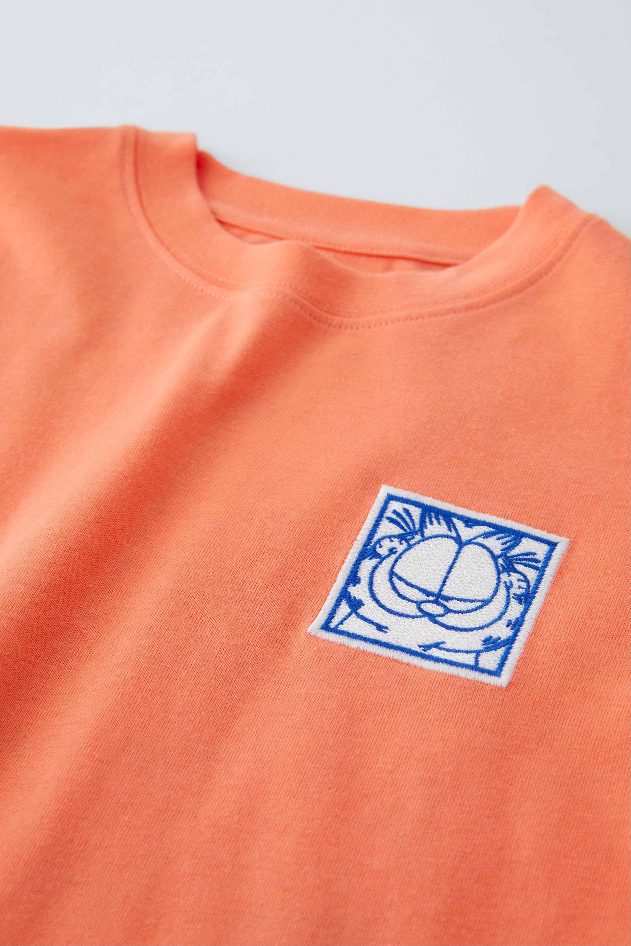 T shirt garfield on sale zara