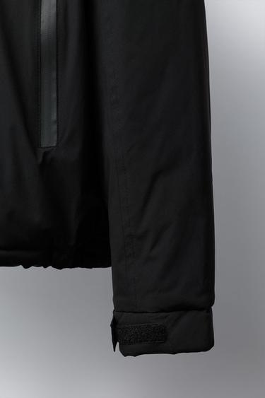 VESTE REMBOURRÉE ZIPPÉE - Noir de Zara - Image 5