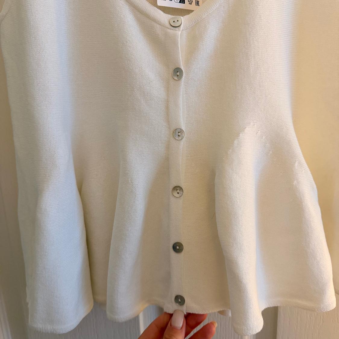KNIT PEPLUM TOP - Image 3