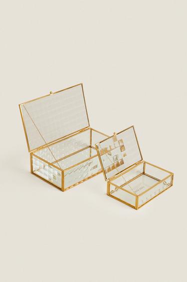 BOX WITH GOLD RIM - Gold by Zara - Image 1