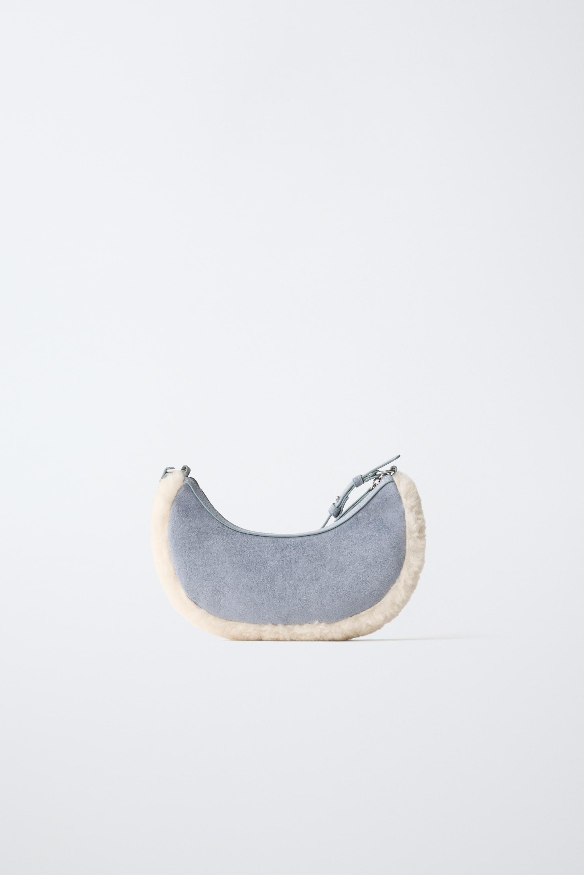 SAC SHOULDER PEAU LAINÉE