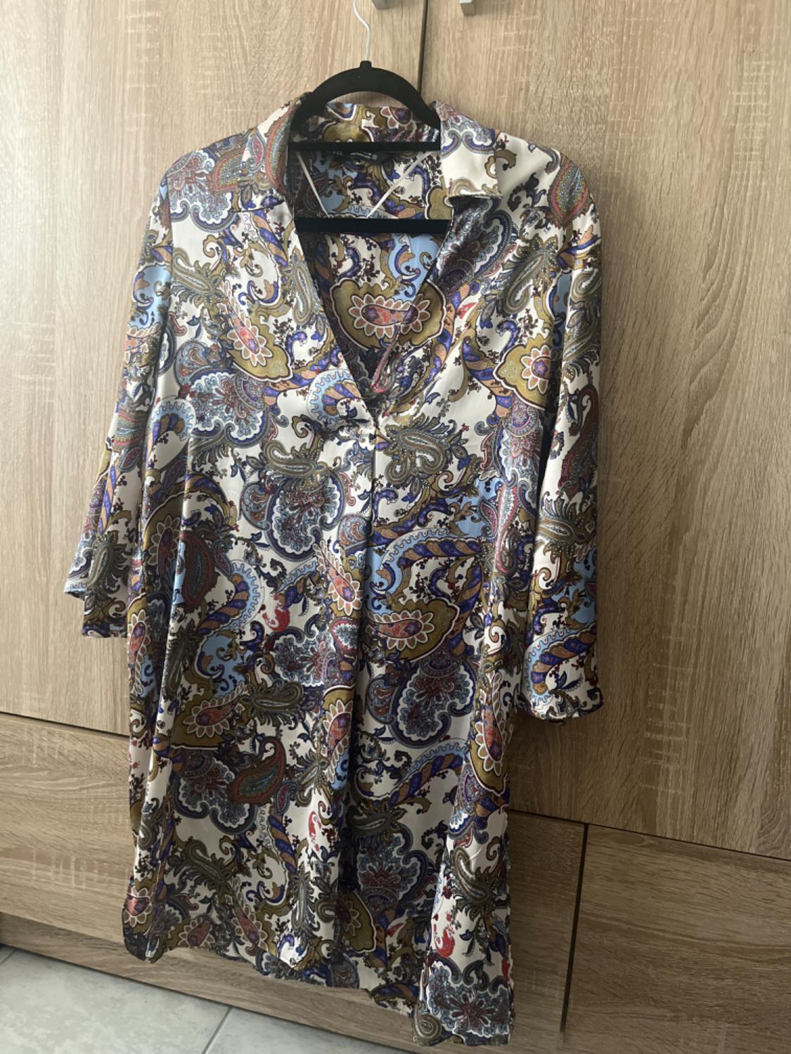 PRINTED MINI DRESS - Image 4