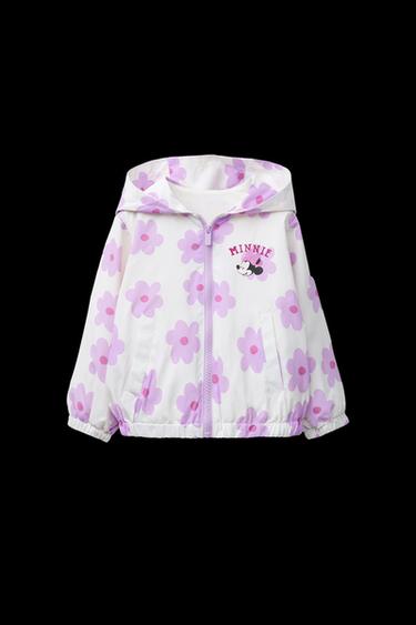 LIGHTWEIGHT WATER-REPELLENT MINNIE MOUSE © DISNEY RAINCOAT - Ecru by Zara - Image 0