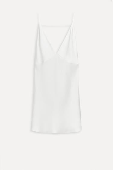 HAUT À BRETELLES AVEC OUVERTURE 50E ANNIVERSAIRE - Blanc de Zara - Image 1