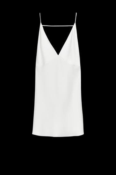 Zara STRAPLESS TOP WITH OPENING 50TH ANNIVERSARY - White - Image 0