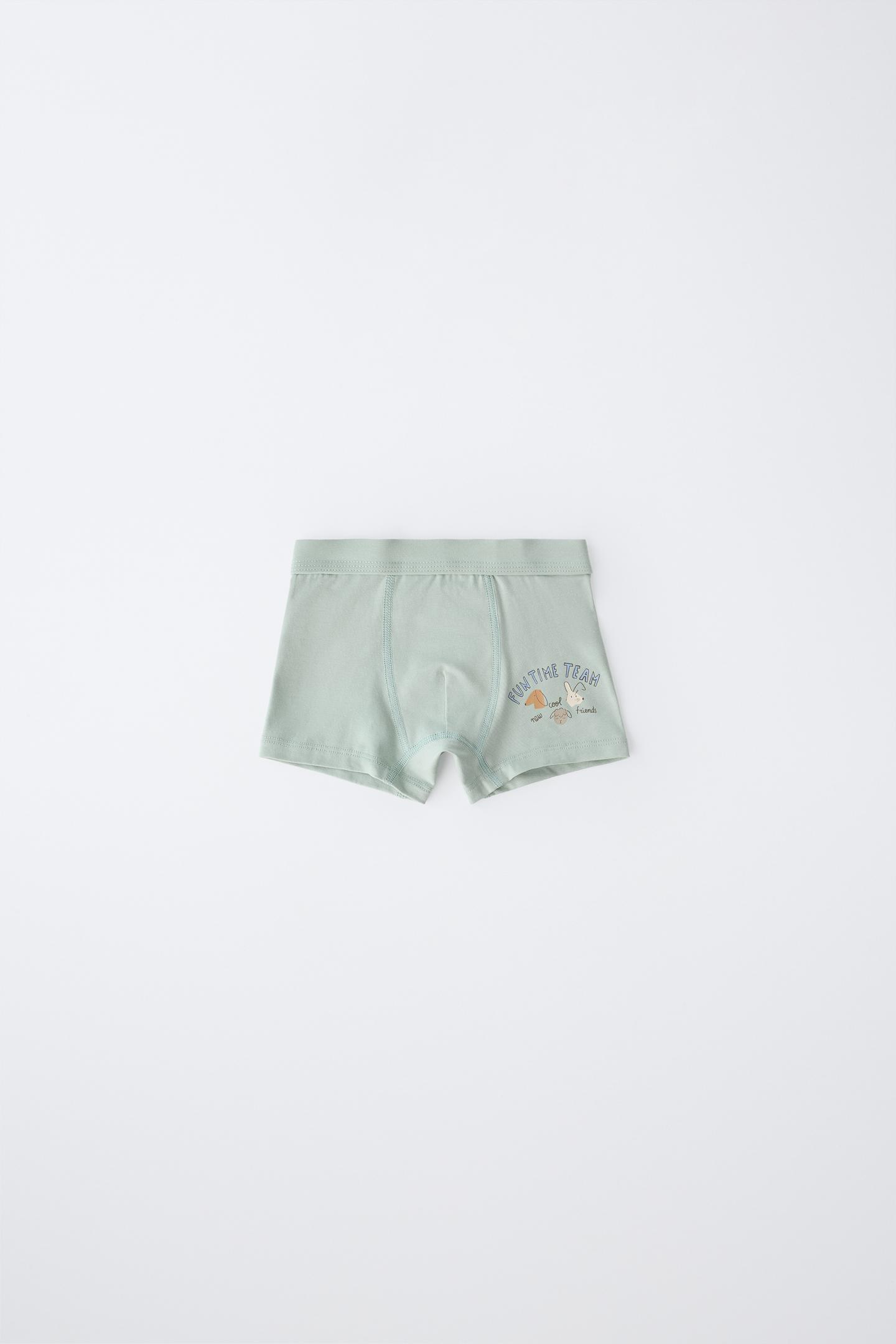 Трусы-боксеры Puppy для детей, 5 шт. — Zara, цвет: Разноцветный — фото 3