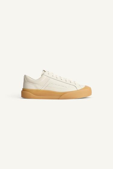LTHR SNKRS 14 - Blanc ivoire de Zara - Image 5