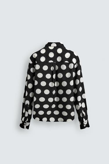 CHEMISE À POIS HARRY LAMBERT FOR ZARA X DISNEY - Noir de Zara - Image 7