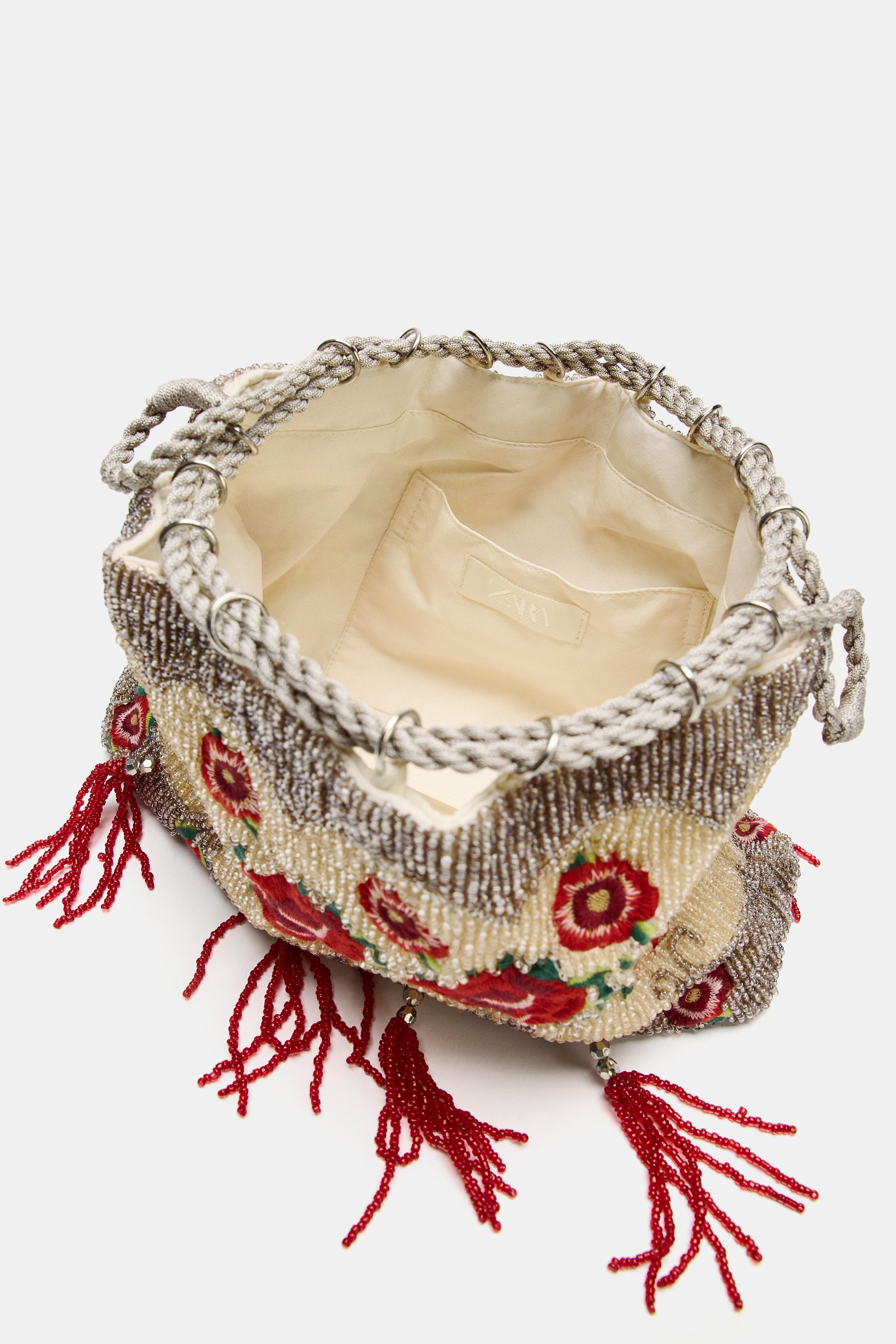 ZW COLLECTION BEADED HANDBAG