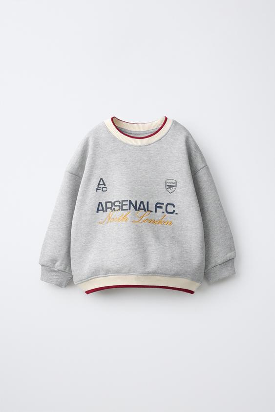 ARSENAL F.C. © EMBROIDERED SWEATSHIRT - Grey marl by Zara - Image 0