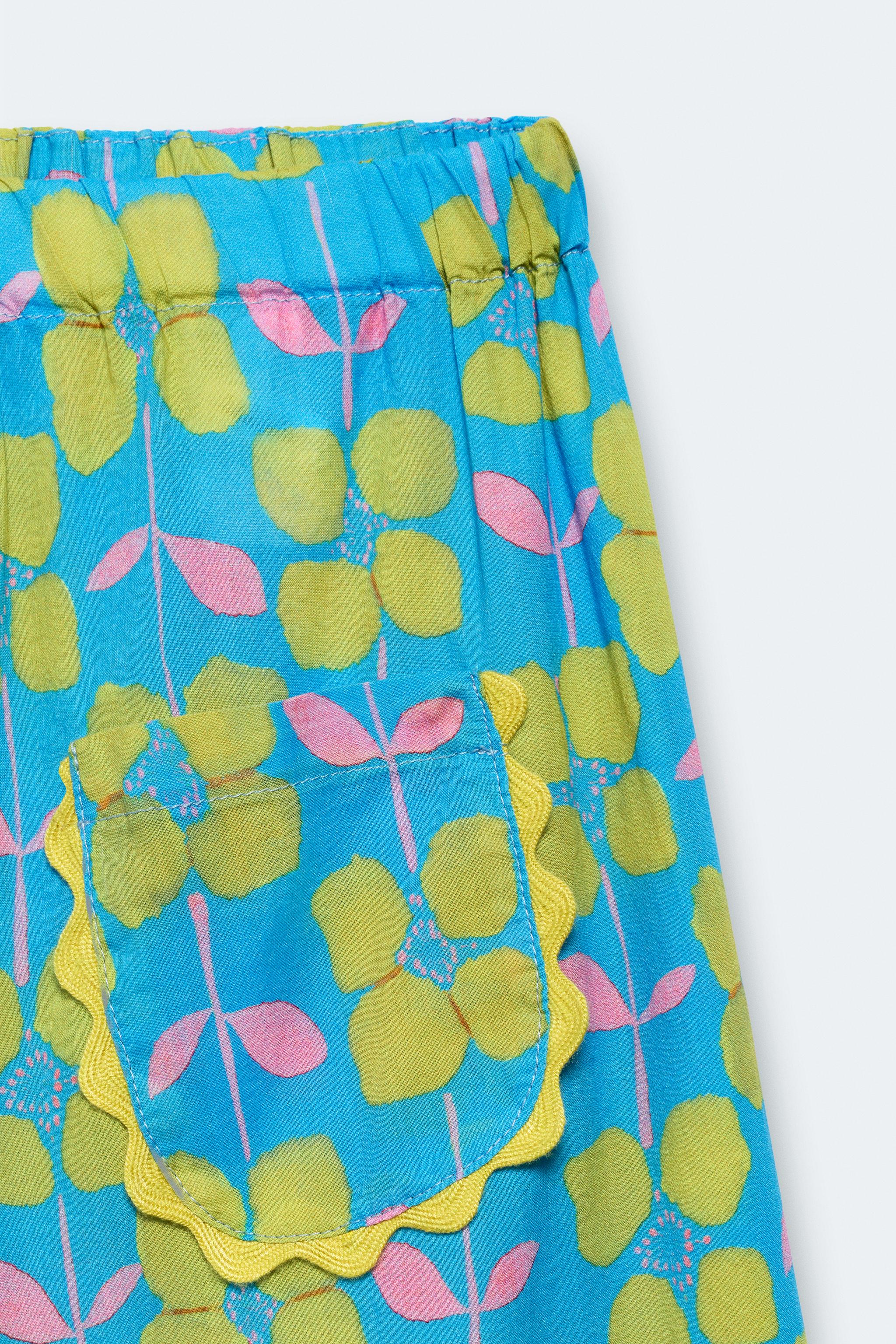 2-14 YEARS / LIMITED EDITION FLORAL PRINT CULOTTES