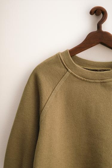 ZARA TIMELESS - RAGLAN SWEATSHIRT - Khaki by Zara - Image 2