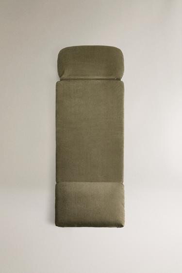 FOLDING CORDUROY CHAIR - Green by Zara - Image 3