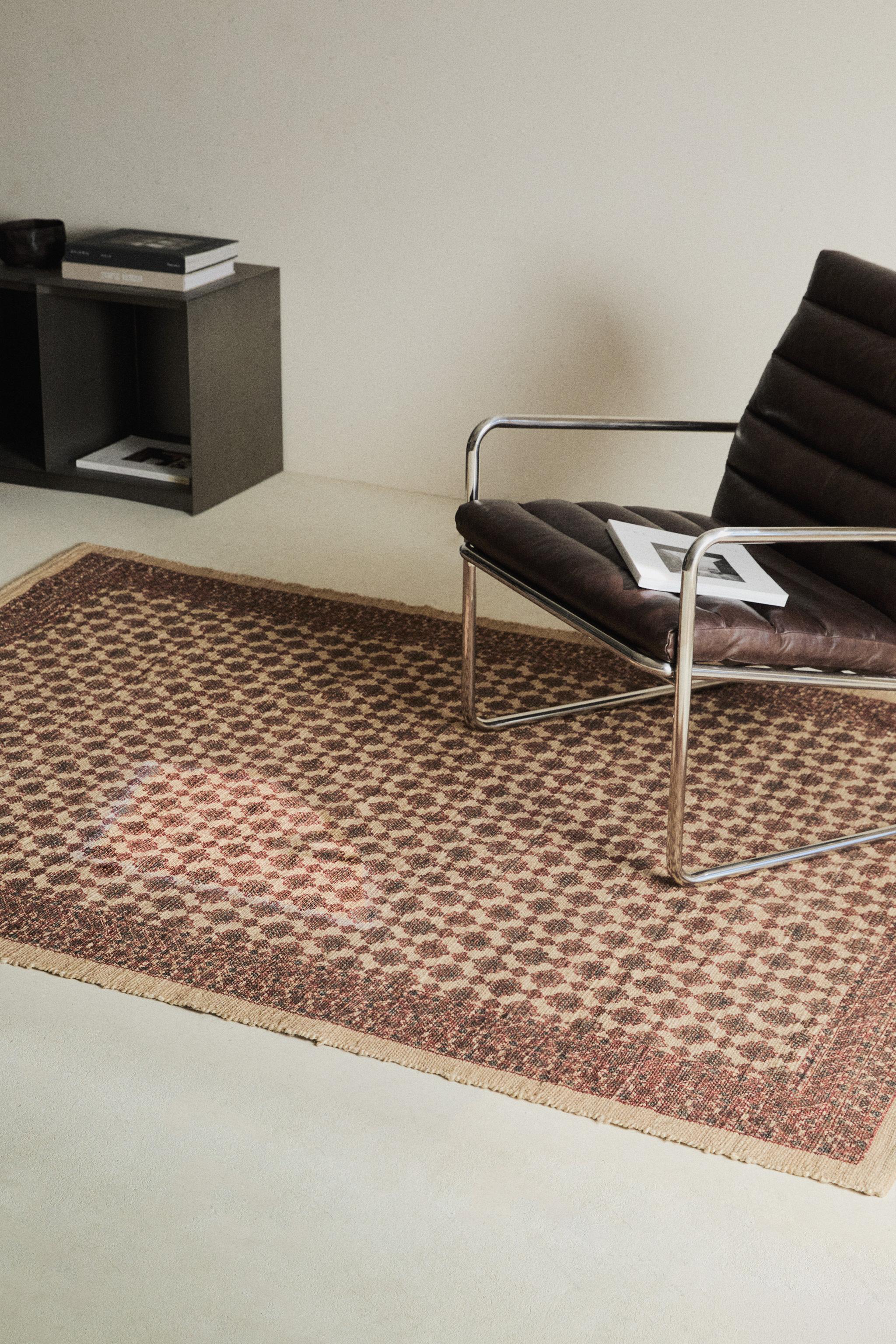 TAPIS JUTE IMPRIMÉ