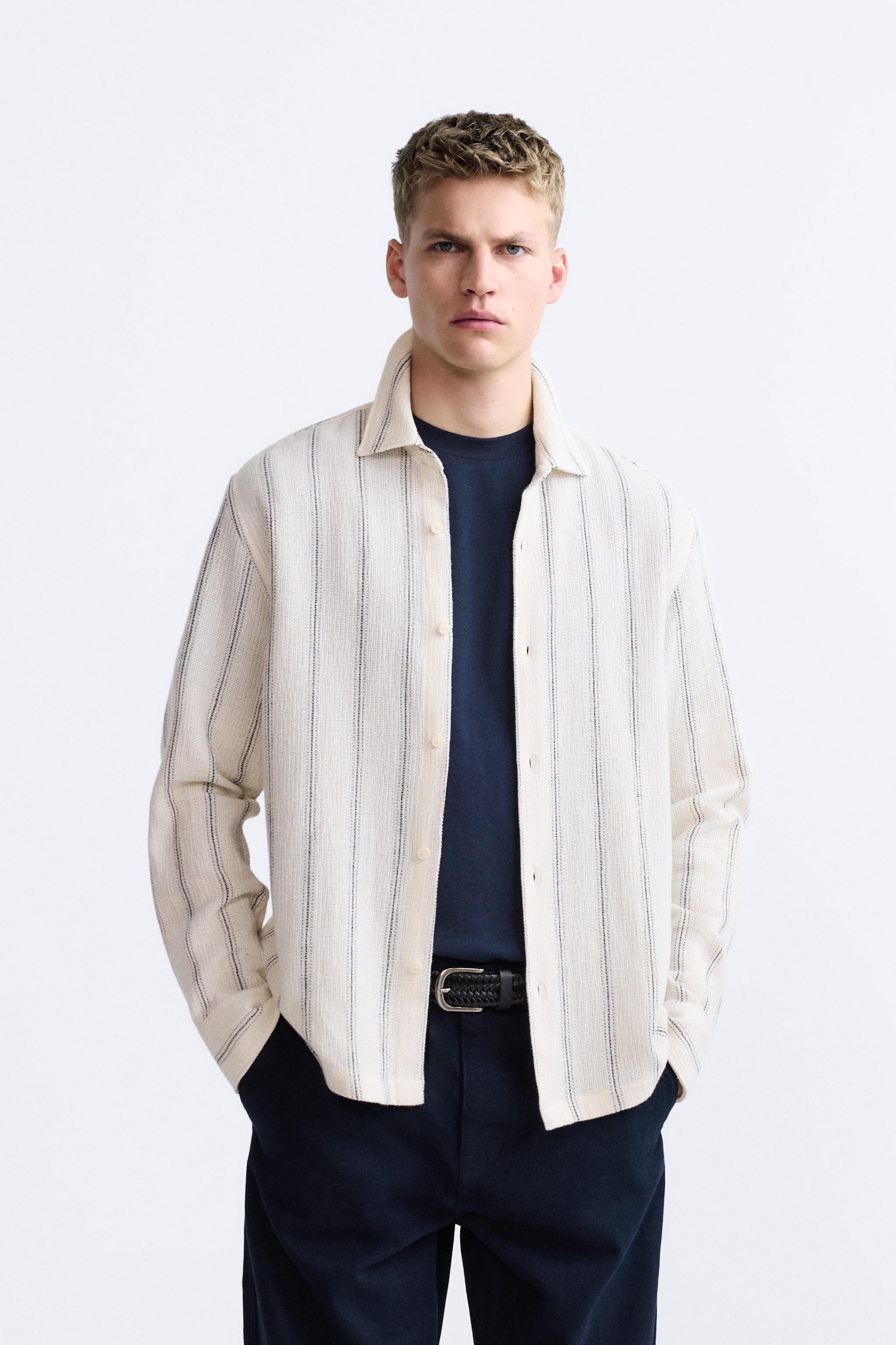 Zara white corduroy store jacket