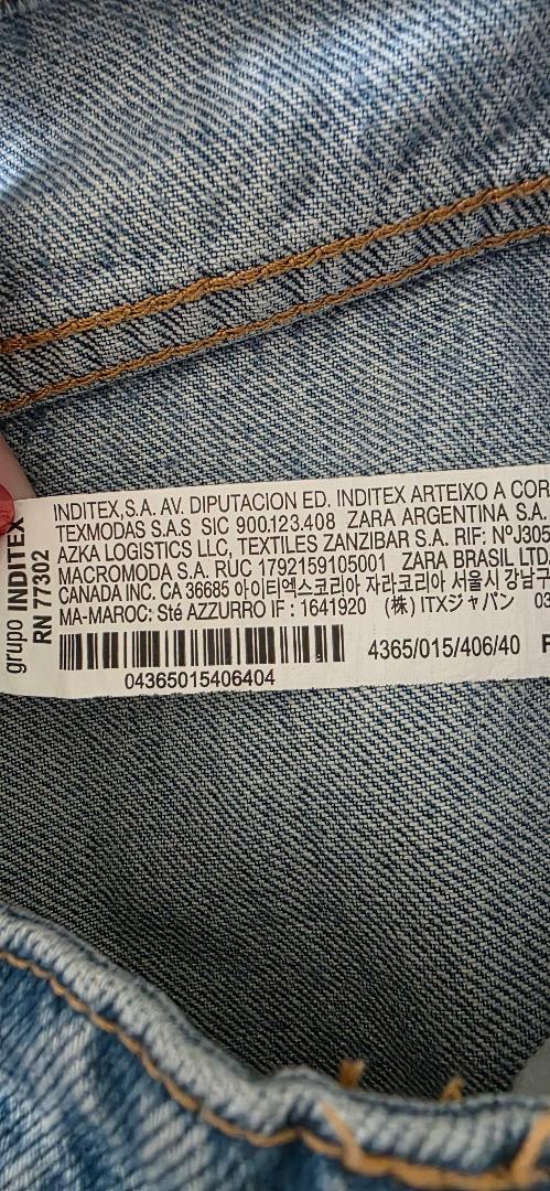 RIPPED FULL LENGTH TRF MID-RISE BAGGY JEANS - Image 4