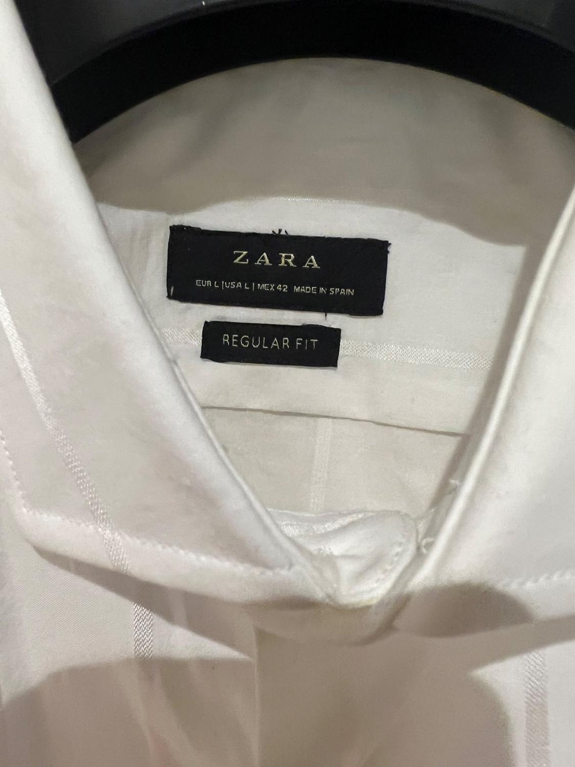STRIPED SATIN SHIRT - Image 2