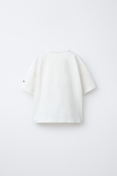 EMBROIDERED ORFAYO © T-SHIRT - White by Zara - Image 1