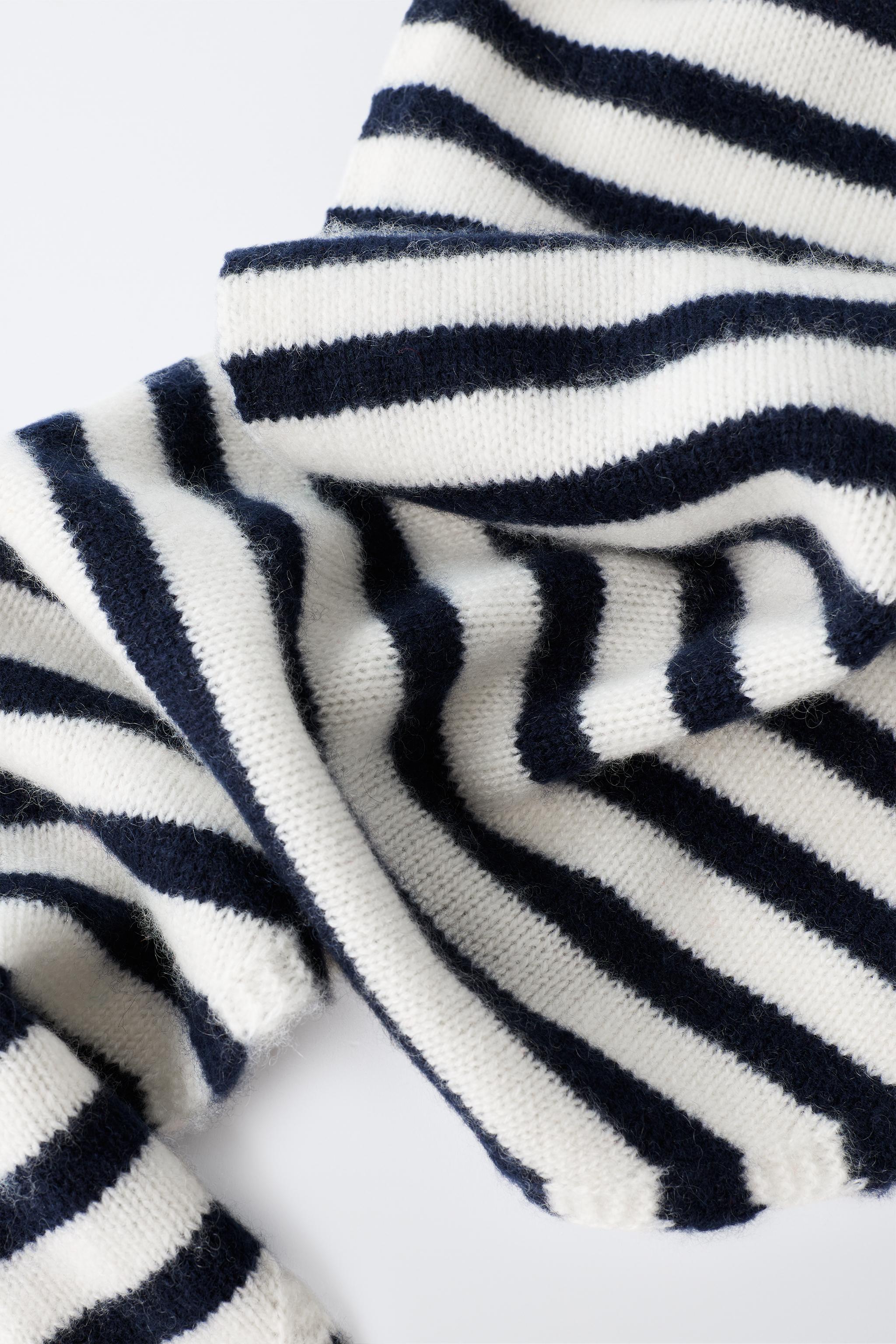 ZARA TIMELESS - 100% CASHMERE TRIANGULAR SCARF