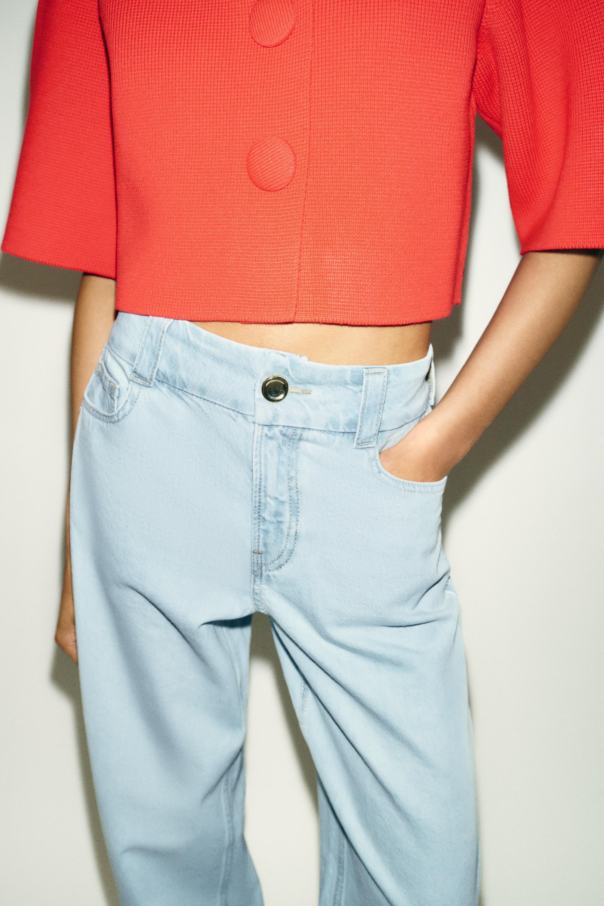 Z1975 HIGH WAIST WIDE STRAIGHT JEANS