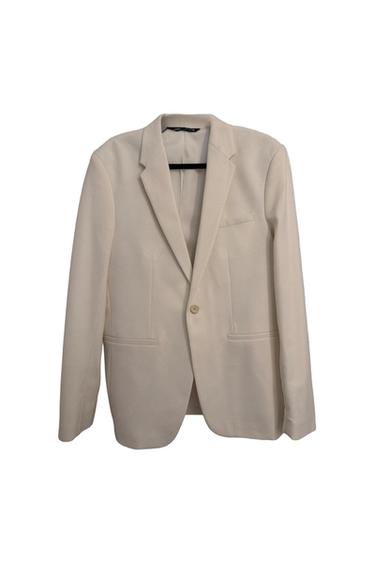 TEXTURED SUIT BLAZER