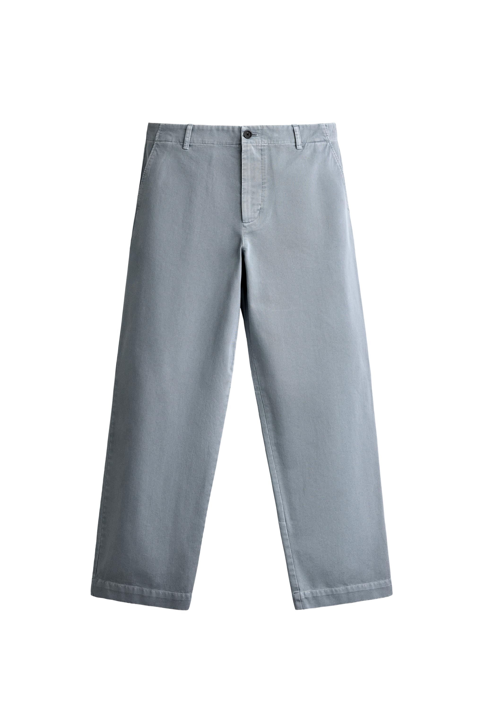 PANTALÓN CHINO LAVADO RELAXED FIT
